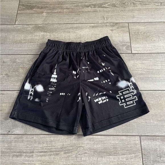 Eric Emanuel EE Shorts- Black Skyline
